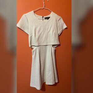Topshop White Mini Dress